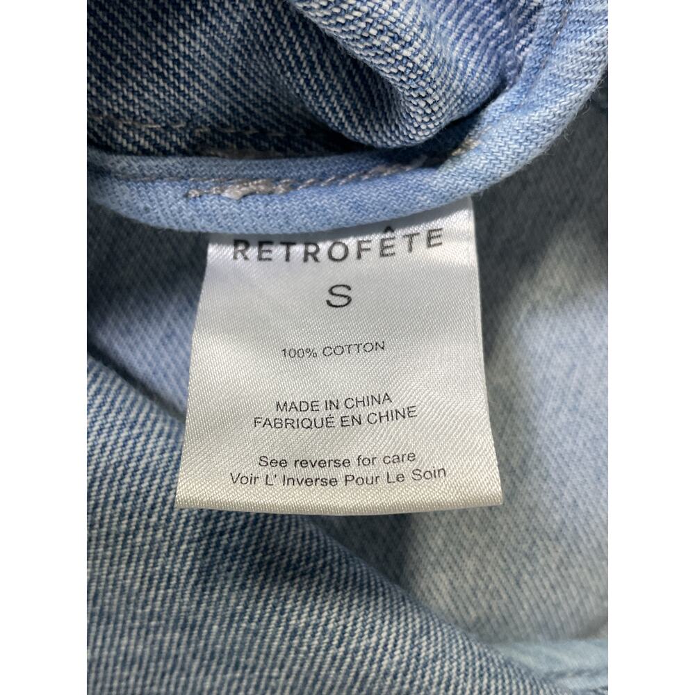 Retrofete Structured Patchwork Simi Mini Dress Si… - image 5